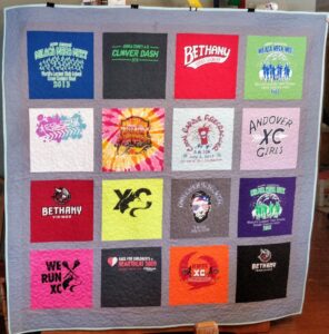 block style example t-shirt quilt